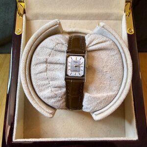 Pulsar Vintage Two-Tone Ladies' Tank Watch V230-5020, 16mm - Not Running